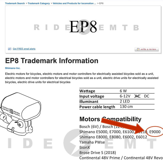 shimano e9000 motor