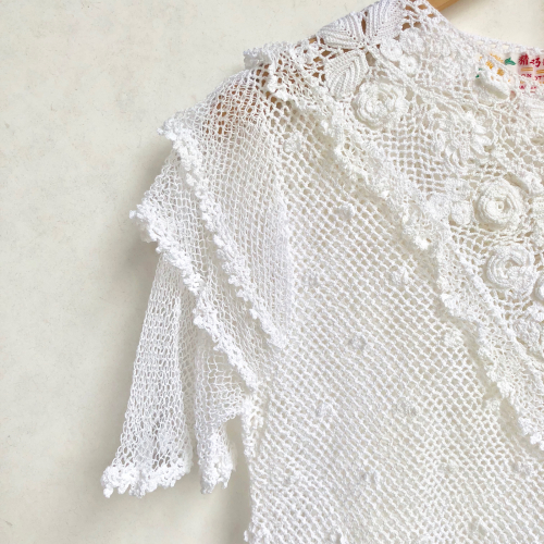 1960’s Vintage Hand Knit Lace Setup✨_a0182112_12411840.jpg