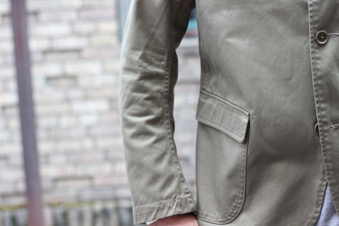 「WORKERS」今期の限定カラー【Olive】の\"Lounge Jacket\" ご紹介_f0191324_08251446.jpg