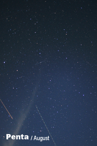 （天体）夜空・ＩＳＳ・飛行機ライト_c0227134_01283907.jpg