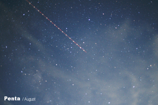 （天体）夜空・ＩＳＳ・飛行機ライト_c0227134_01403894.jpg