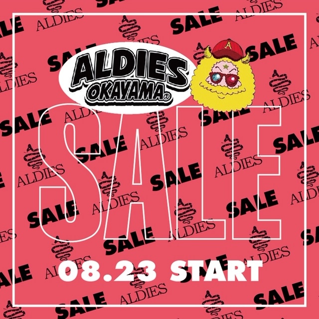 ALDIES OKAYAMA SUMMER SALE!!!!!!_b0316864_15200832.jpg