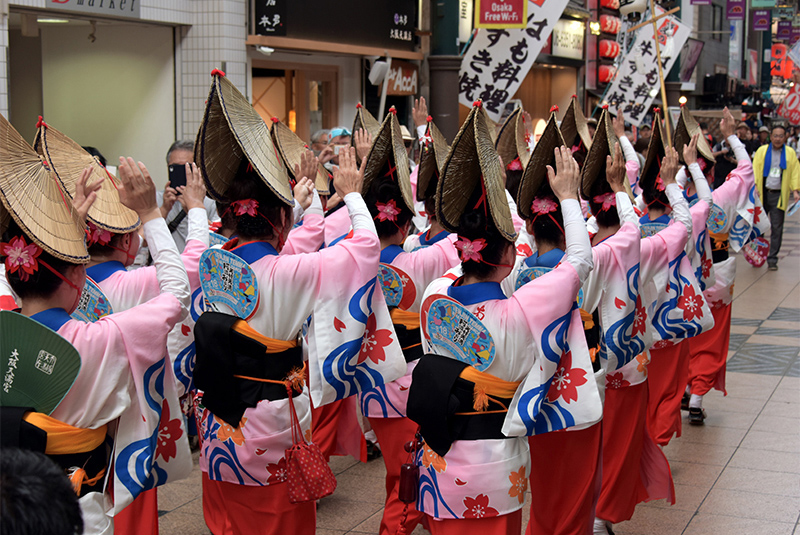 日本一長い商店街で阿波踊り！_c0317868_04421827.jpg