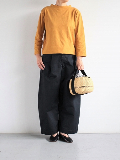 ASSEDONCLOUD　HW wide trousers / charcoal_b0139281_15352212.jpg