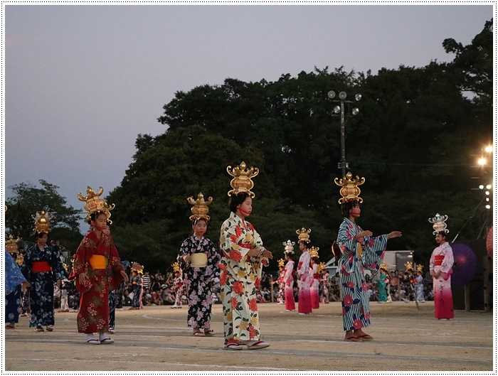 ずっと行ってみたかった山鹿灯籠まつり、夜のお祭りを見るツアーで行ってきました～_b0175688_23004468.jpg