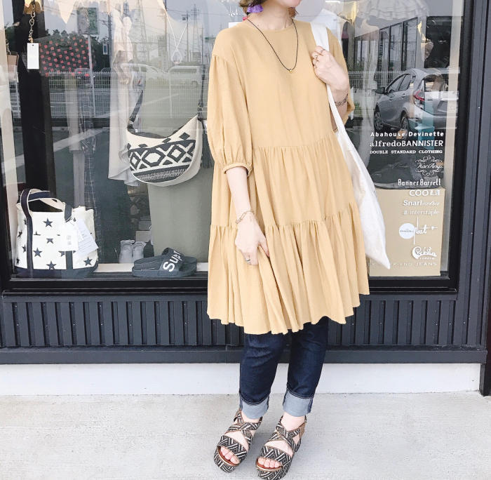 リリーブラウン Lily Brown コットンボリュームワンピース No Lwfo Dimanche News Blog インスタ Live は 水曜日 土曜日 夜7時スタート