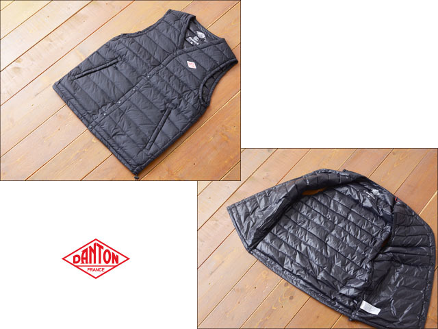 ◯DANTON [ダントン] M/INNER DOWN VEST V ダウンベスト[JD-8753