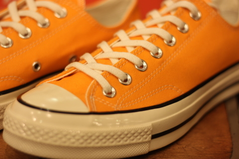 「CONVERSE USA」 \"1970s Chuck Taylor All Star\" シーズンカラーの【ORANGE】ご紹介_f0191324_08053650.jpg