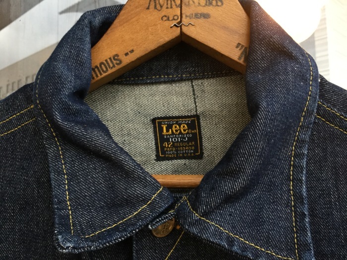 60's Lee 101-J denim jacket (mint condition) : BUTTON UP clothing
