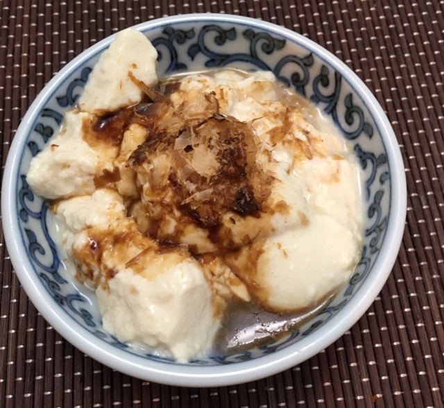 最近の日本食ーくみ出し豆腐などなど_e0350971_13124563.jpg