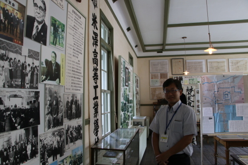 学務課 副課長 斎藤 靖様が来館_c0075701_12362339.jpg