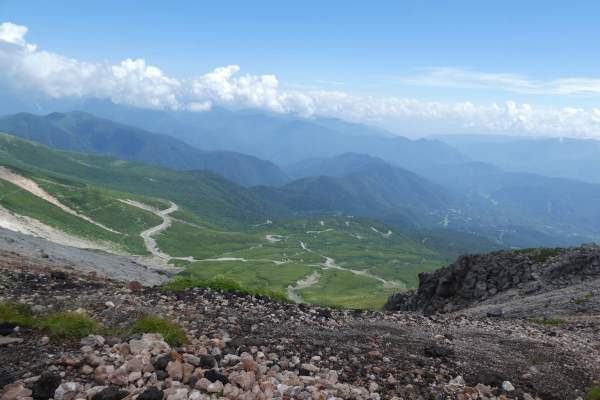 日本百名山　乗鞍岳(3,025M)　  登頂 編_d0170615_21005933.jpg