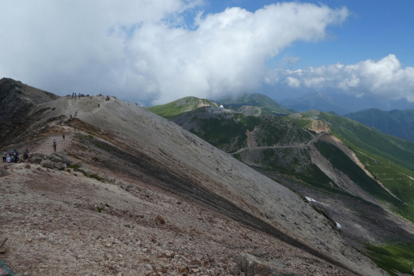 日本百名山　乗鞍岳(3,025M)　  登頂 編_d0170615_21011201.jpg