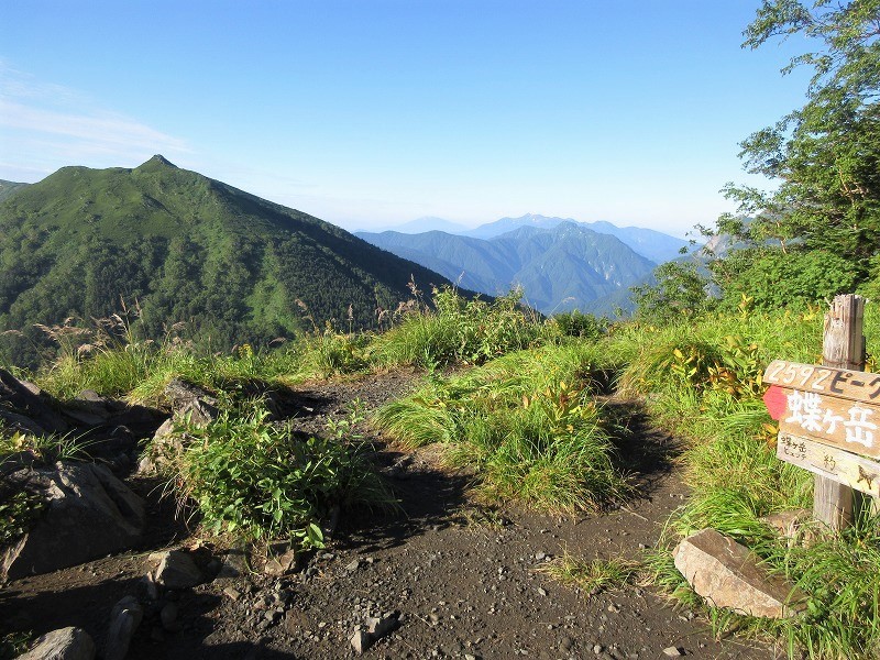 中部山岳　三股から登る蝶ヶ岳と常念岳（後編）　　　　　Mount Jōnen in Chūbu-Sangaku National Park_f0308721_16441204.jpg