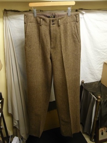 10月の製作 / classic shetlandwooltweed trousers_e0130546_13381286.jpg