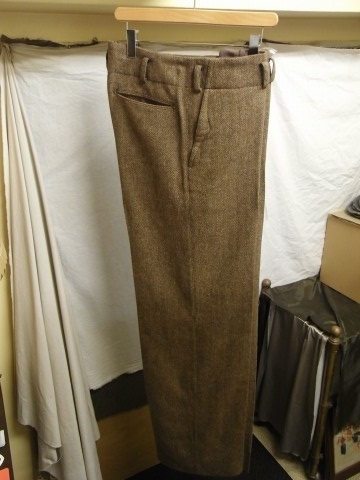 10月の製作 / classic shetlandwooltweed trousers_e0130546_13382888.jpg