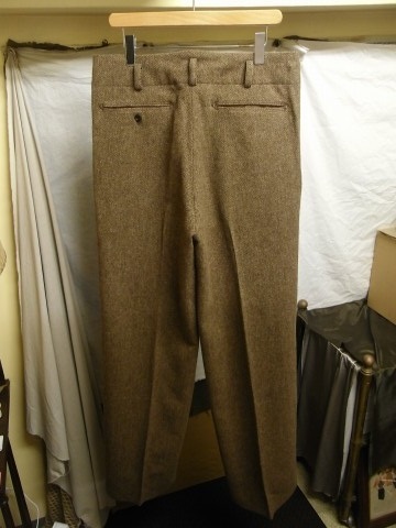 10月の製作 / classic shetlandwooltweed trousers_e0130546_13384786.jpg