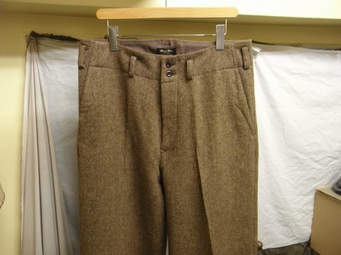 10月の製作 / classic shetlandwooltweed trousers_e0130546_13391944.jpg