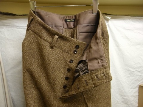 10月の製作 / classic shetlandwooltweed trousers_e0130546_13414649.jpg