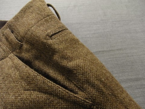 10月の製作 / classic shetlandwooltweed trousers_e0130546_13431318.jpg