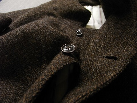 10月の製作 / classic shetlandwooltweed trousers_e0130546_13491734.jpg