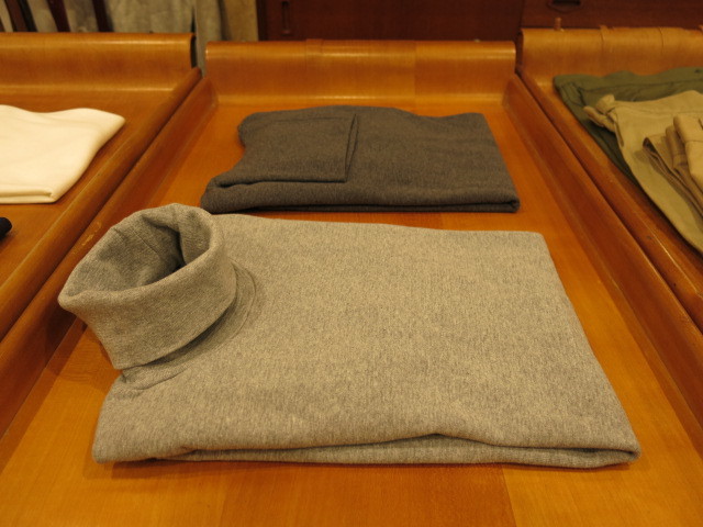 \"ANATOMICA TURTLE NECK TEE\"ってこんなこと。_c0140560_10103053.jpg
