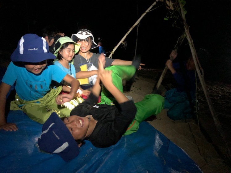 無人島冒険学校〔７日目〕今夜は砂浜でビバークキャンプ。気持ちのいい砂を感じながら満点の星空を感じよう！_d0363878_23061134.jpg