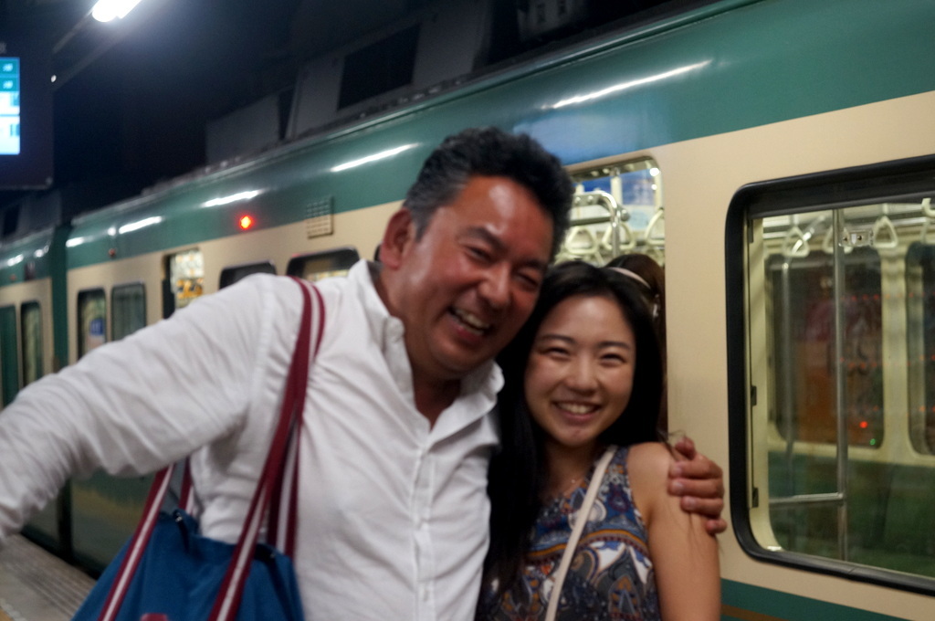 腰越駅で待ち合わせ。7/31_c0180686_02242679.jpg