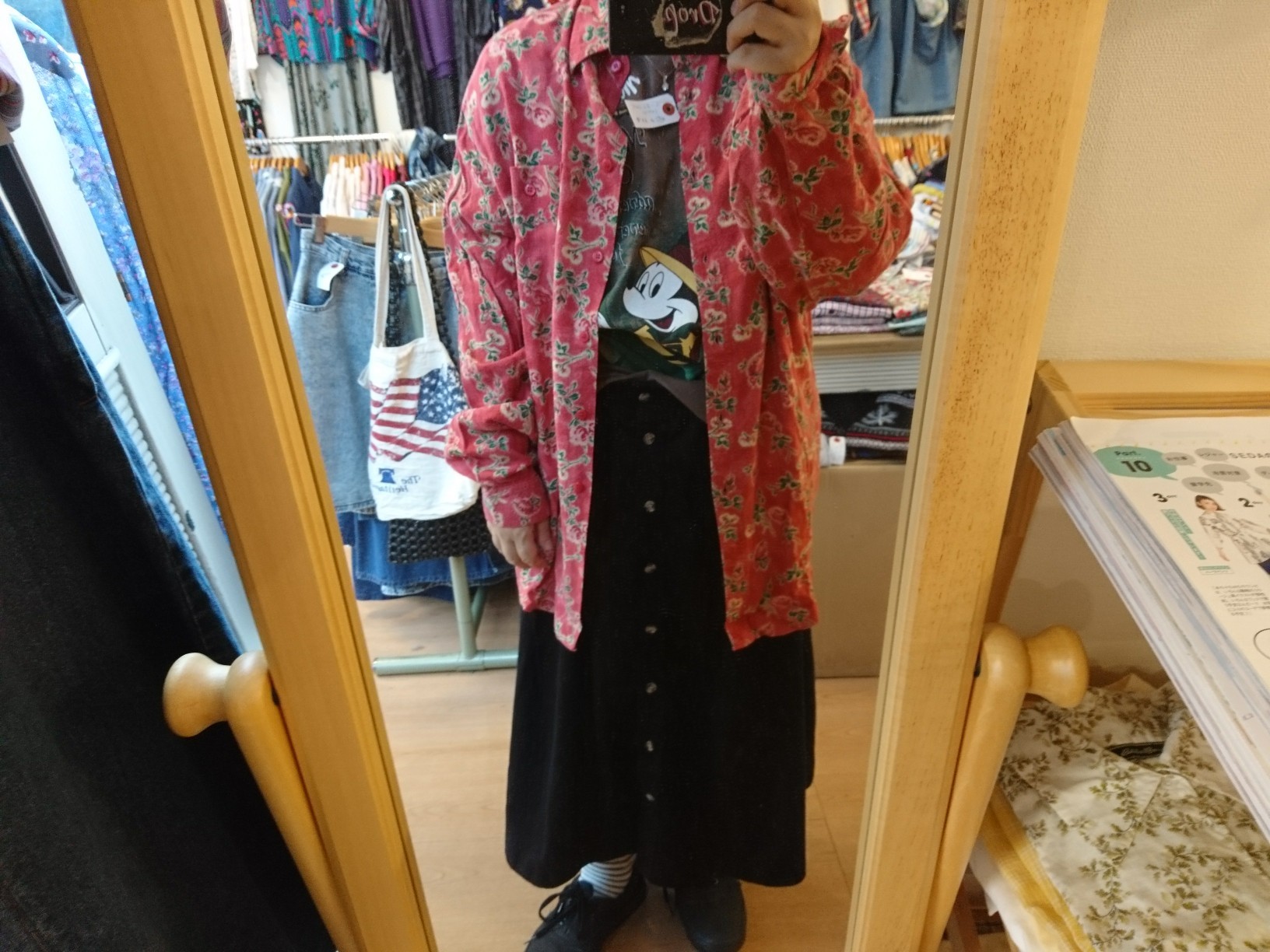 レーヨン 花柄シャツ_d0256914_17270267.jpg