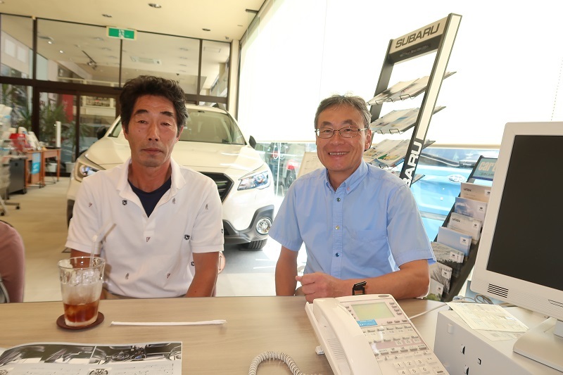 開田高原のトウモロコシと最新型インプレッサ登場_f0076731_19020171.jpg