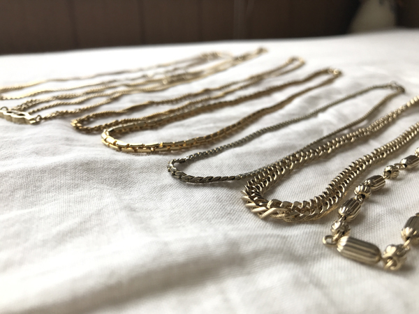 GLAD HAND/グラッドハンド】「Narrow Chain Necklace/ナロー
