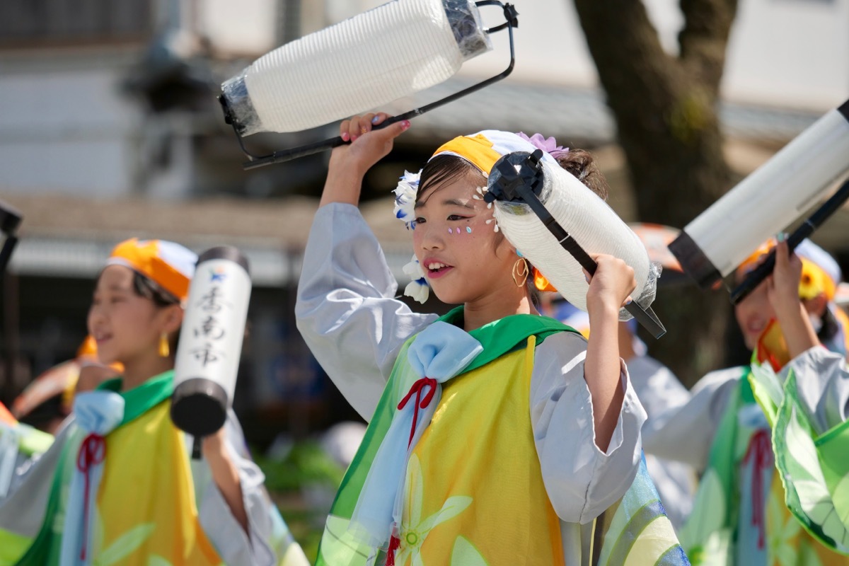 ２０１９第６６回よさこい祭り本番１日目その１４（香南市こどもよさこい連合会）_a0009554_00334371.jpg