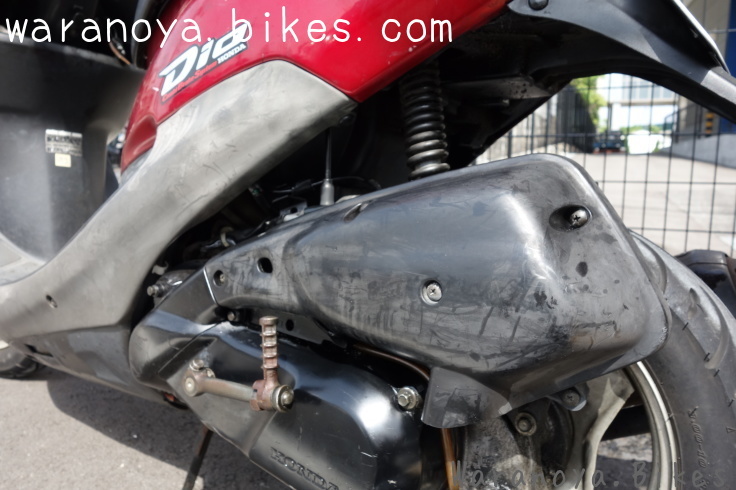 エンジンオイル漏れ 原付スクーターの出張修理に 京都市南区方面にお伺い 近畿 京都 スクーター バイクの出張修理専門店 ワラノヤバイクスのリペア日報 エンジンオイル漏れ 原付スクーターの出張修理に 京都市南区方面にお伺い 近畿 京都 スクーター バイクの出張修理専門店 ワラノヤバイクスのリペア日報