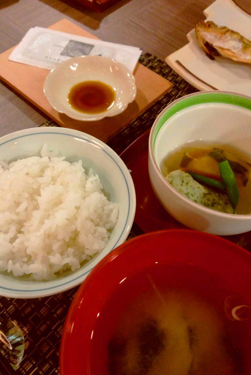 湯涌温泉朝市の野菜ごはん_d0377645_22450074.jpg
