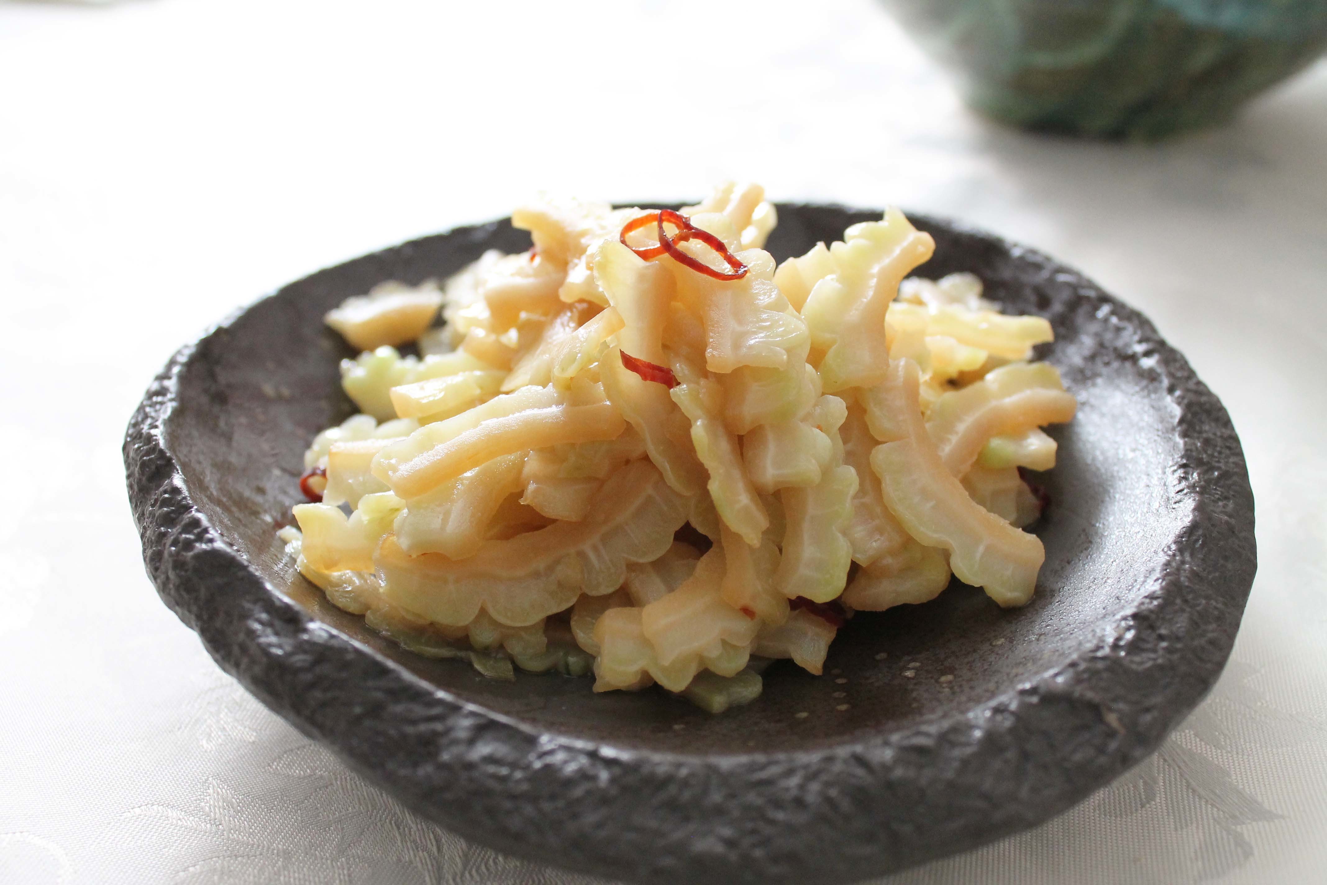 湯涌温泉朝市の野菜ごはん_d0377645_22453851.jpg
