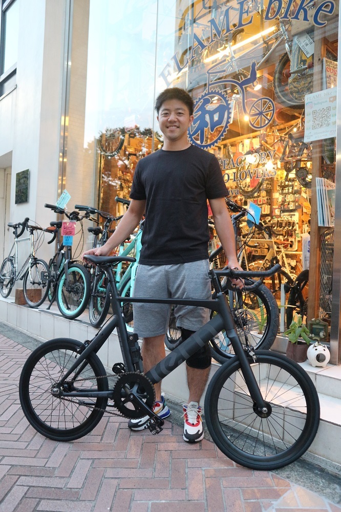 8月26日　渋谷　原宿　の自転車屋　FLAME bike前です_e0188759_10424866.jpg