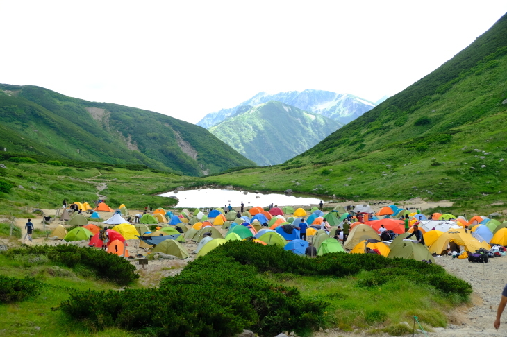 2019夏休み 一人登山 裏銀座縦走 その2_e0000910_10485505.jpg