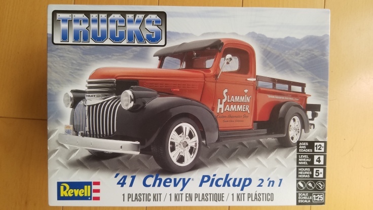 ’41 Chevy Pickup Revell ①_e0021545_11115216.jpg