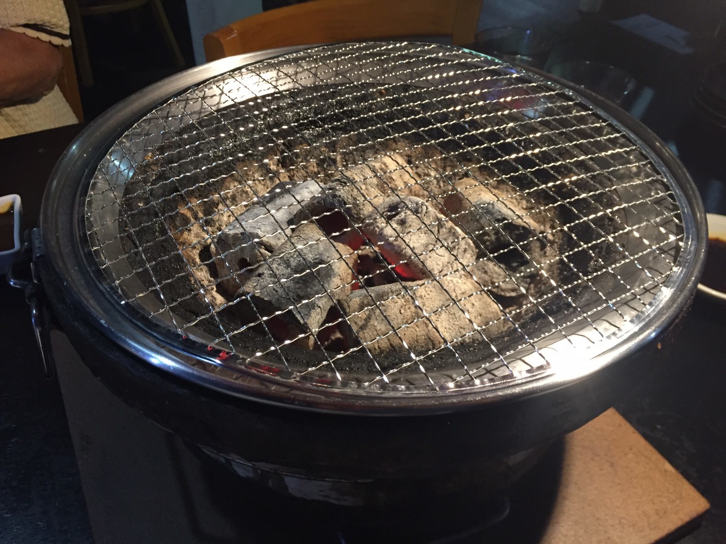 焼肉 鳥取牧場村 厚切りタン・山葵塩_e0115904_07490339.jpg