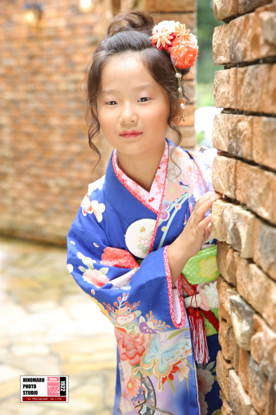 ふゆのちゃん なつひとくん 七五三 日の丸写真館の撮影日記