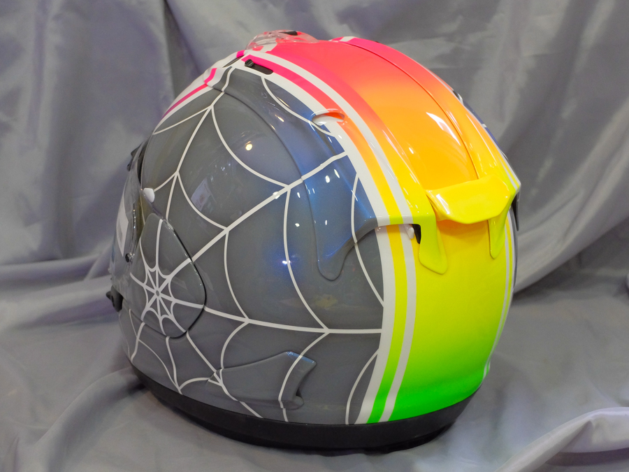 アライ　arai アストロIQ 永井康友レプリカ　忠ヘル　カスタムペイント アライ arai アストロIQ 永井康友レプリカ 忠ヘル カスタム