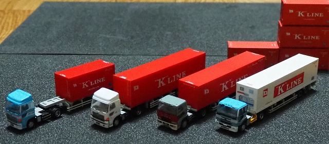 在籍車】 トレーラーコレクション 海上コンテナトレーラー : げ～じN