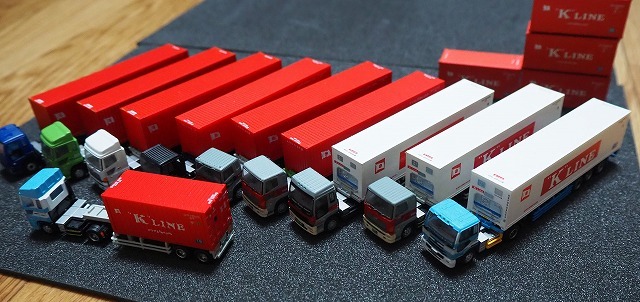 在籍車】 トレーラーコレクション 海上コンテナトレーラー : げ～じN