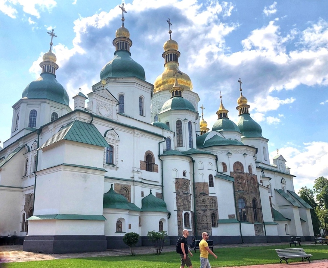 キエフ最古の教会 聖ソフィア大聖堂 ウクライナ Fk S Blog