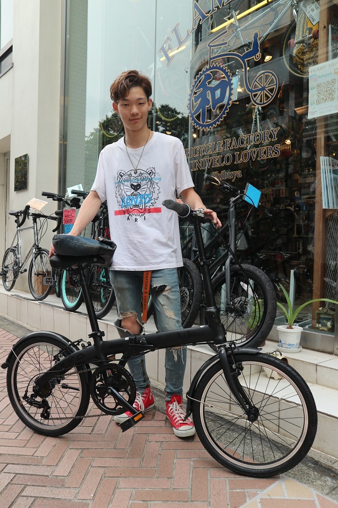 8月28日　渋谷　原宿　の自転車屋　FLAME bike前です_e0188759_11165828.jpg