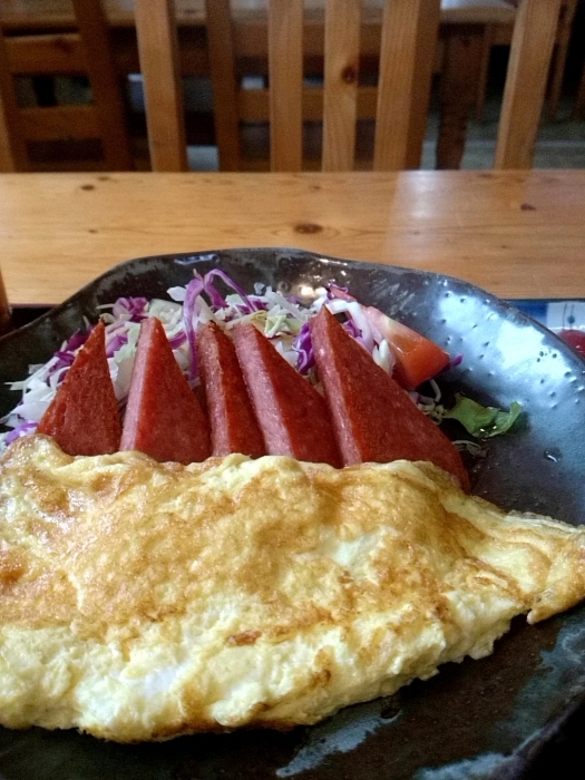 那覇・繁多川 「ざっくばらん」 沖縄家庭料理！ポーク卵_c0362623_03310628.jpg