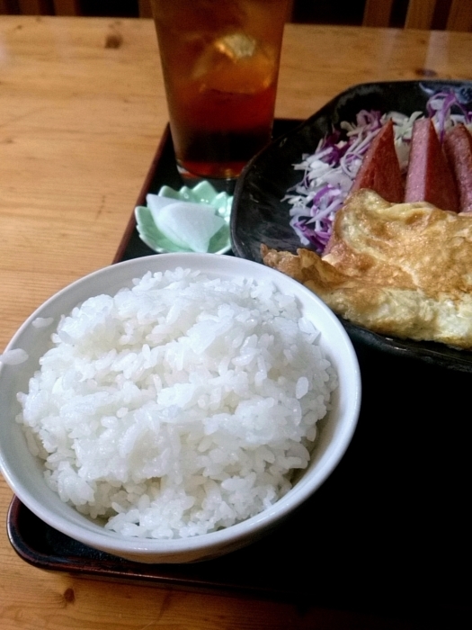 那覇・繁多川 「ざっくばらん」 沖縄家庭料理！ポーク卵_c0362623_03310712.jpg