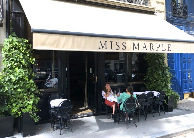 ミスマープルでランチ　♡　マリー＝フランス・コーエンさんのサロン・ド・テ_a0231632_21235919.jpg
