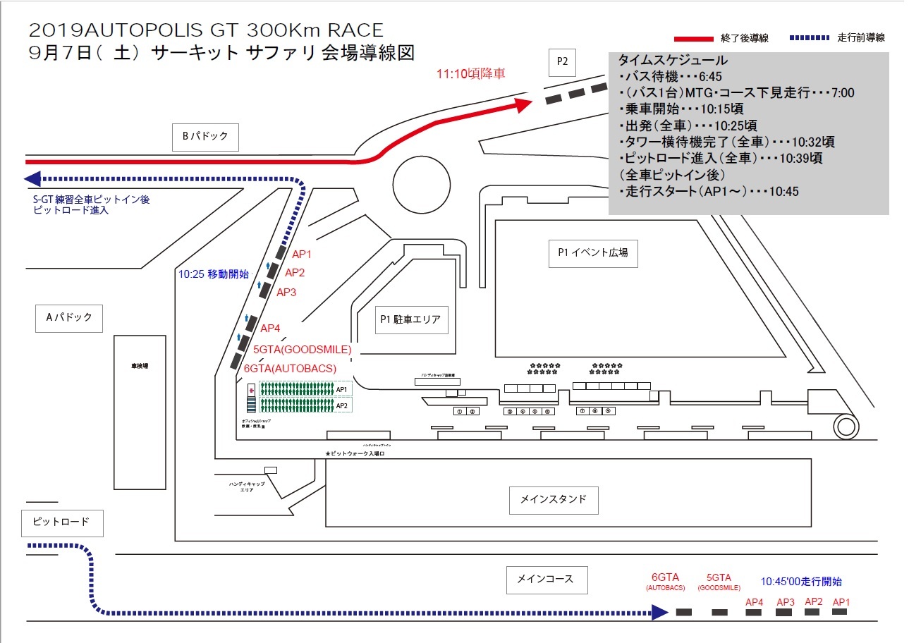 SUPER GT Round6 オートポリス】 サーキットサファリとミクサポ撮影会