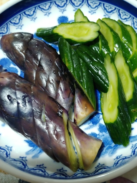 朝は茄子、夜は鯖_c0162773_10405894.jpg